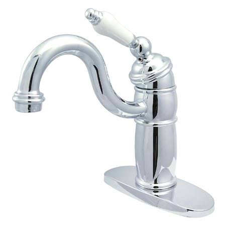 Kingston Brass Victorian Monoblock Bar Faucet, Chrome KB1481PL